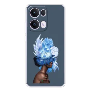 Чехлы (ART) Цветы на OPPO Reno13 Pro (VPrint) (Квіти на голові)