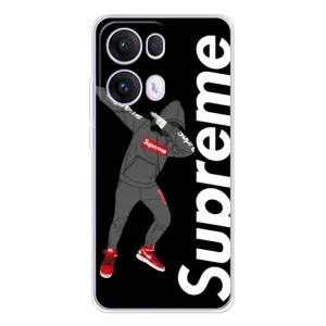 Чехол для OPPO Reno13 Pro с картинкой Supreme (AlphaPrint) (Деб Суприм)