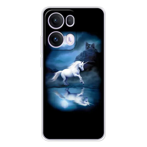 Чохол з принтом «Єдиноріг» для OPPO Reno13 Pro Чохол з принтом «Єдиноріг» для OPPO Reno13 Pro