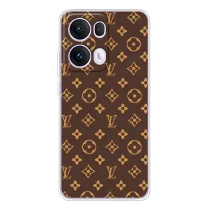 Чехлы Луи Витон для OPPO Reno13 Pro (AlphaPrint - LOUIS VUITTON) (фон LOUIS VUITTON)