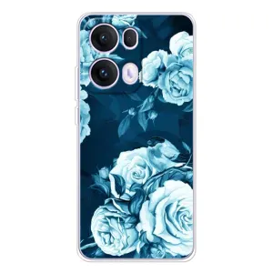 Чехлы (ART) Цветы на OPPO Reno13 Pro (VPrint) (Блактині бутони)