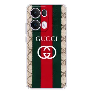 Чехлы ГУЧЧИ для Оппо Рено 13 Про (AlphaPrint) (Gucci дизайн)