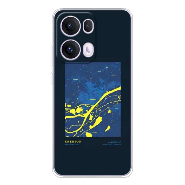Чехол с принтом «Херсон» для OPPO Reno13 Pro