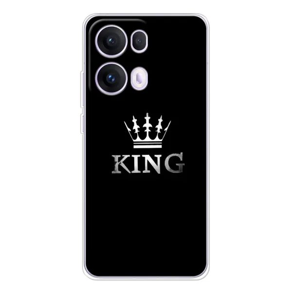 Чехол с принтом «KING» для OPPO Reno13 Pro