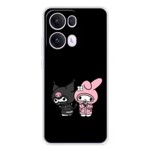 Чехол с кроликом Куроми на OPPO Reno13 Pro (Куроми и Мелоди)
