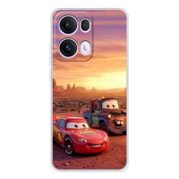Чехол с принтом «Маквин и Метр» для OPPO Reno13 Pro