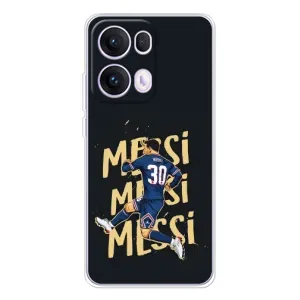 Чехлы для OPPO Reno13 Pro (Leo чемпион) (AlphaPrint) (Messi ПСЖ)