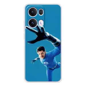 Чехол с принтом Фантастическая четверка для OPPO Reno13 Pro (Мистер Фантастик супергерой)