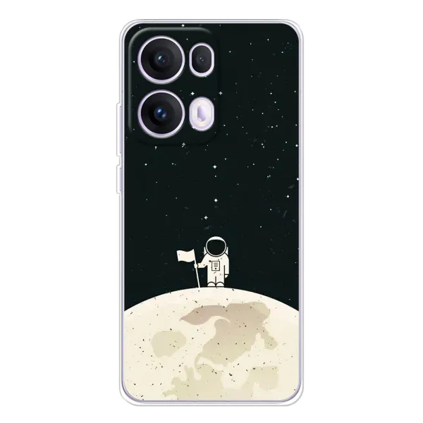 Чехол с принтом «На луне» для OPPO Reno13 Pro