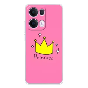 Чехол с картинкой (Стильные) для Оппо Рено 13 Про - (AlphaPrint) (Princess)