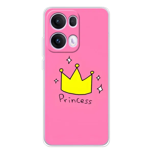 Чехол с принтом «Princess» для OPPO Reno13 Pro