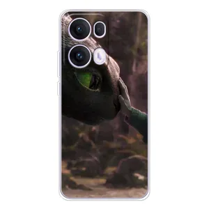 Чехол как приручить дракона на OPPO Reno13 Pro (Сцена с драконом)