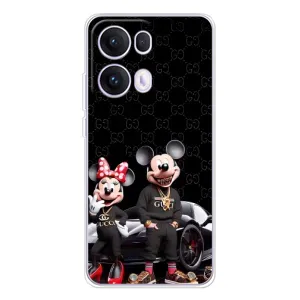 Чехол Disney Mouse OPPO Reno13 Pro (PREMIUMPrint) (Семья Маусов)