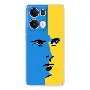 Украинские Чехлы для OPPO Reno13 Pro с картинкой УПА (AlphaPrint) (Степан Бандера)