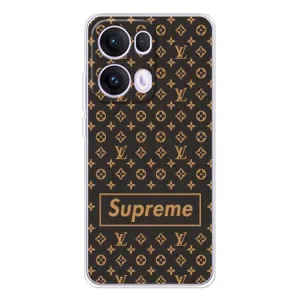 Чехол для OPPO Reno13 Pro с картинкой Supreme (AlphaPrint) (Supreme LV)