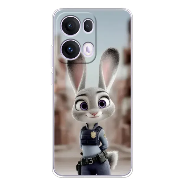 Чехол с принтом «Офицер Джуди Хоппс» для OPPO Reno13 Pro