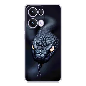 Чехол с картинкой «Хищники» для OPPO Reno13 Pro (Черная змея)