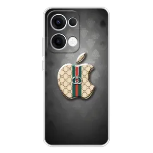 Чохли  GUCCI для Оппо Рено 13 (AlphaPrint) (Apple gucci)