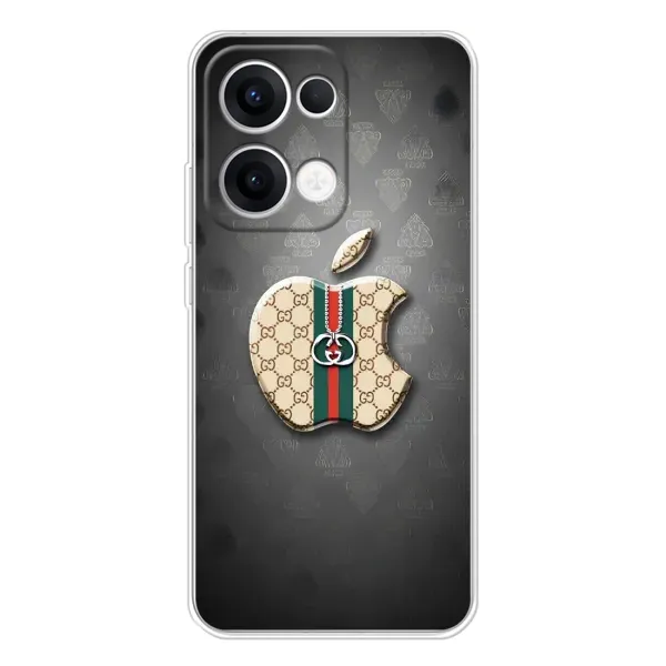 Чохол з принтом «Apple gucci» для OPPO Reno13 Чохол з принтом «Apple gucci» для OPPO Reno13