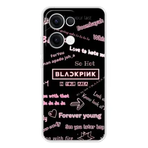 Чехол с музыкальной группой для OPPO Reno13 (BLACKPINK)