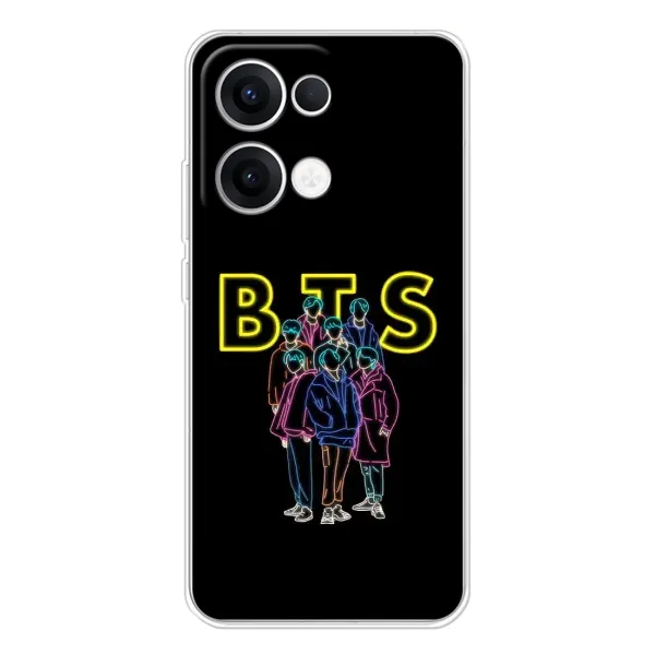 Чехол с принтом «BTS стайл» для OPPO Reno13