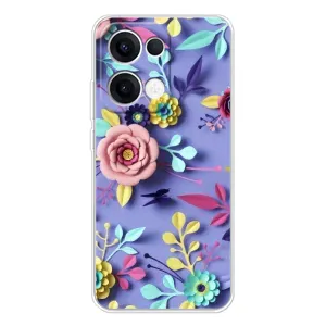 Чохли з квітами для OPPO Reno13 (VPrint) (Дизайн квітів)