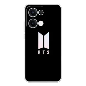 Чехлы BTS для OPPO Reno13 (AlphaPrint) (Лого BTS)