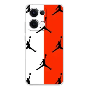 Чехлы для OPPO Reno13 - с картинкой JORDAN (AlphaPrint) (Лого Джордан)