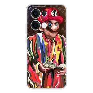Брендновые Чехлы для OPPO Reno13 - (PREMIUMPrint) (Mario LV)