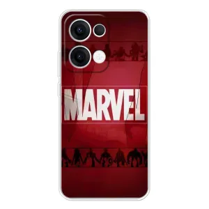 Чехол МАРВЕЛ для Оппо Рено 13 (AlphaPrint) (MARVEL)