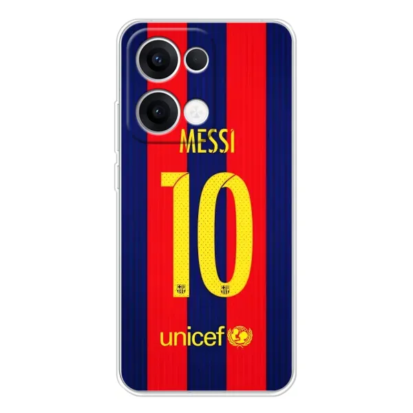 Чохол з принтом «Messi Barca 10» для OPPO Reno13