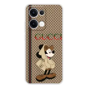 Чохли  GUCCI для Оппо Рено 13 (AlphaPrint) (Mickey GUCCI)