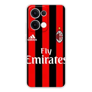 Чохли для OPPO Reno13 (VPrint) - Футбольні клуби (Milan)