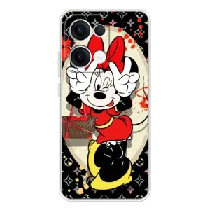 Чехол Disney Mouse OPPO Reno13 (PREMIUMPrint) (Минни peace)