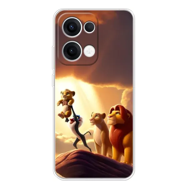 Чохол з принтом «Сімба на презентації» для OPPO Reno13
