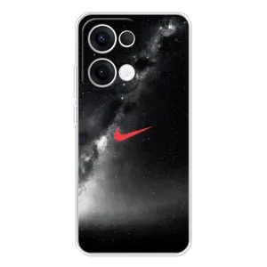 Чехол для OPPO Reno13 - с принтом Найк (AlphaPrint) (Найк красный)