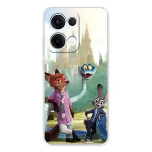 Чохол Зоотрополіс на OPPO Reno13 (Герої мультфільму Зоотрополіс)