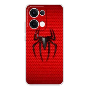 Чехол с человеком пауком для OPPO Reno13 - (AlphaPrint) (Паук Марвел)