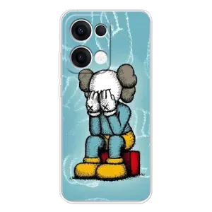Чехлы для OPPO Reno13 - Bearbrick Louis Vuitton (PREMIUMPrint) (Плач Bearbrick)