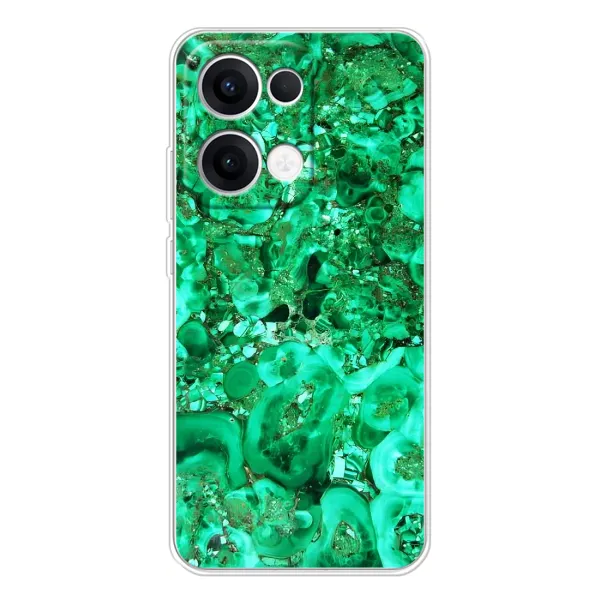 Чехол с принтом «Салатный Мрамор» для OPPO Reno13