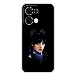 Чохли Венсдей на OPPO Reno13 Уенсдей (AlphaPrint)