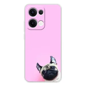 Чехлы с собаками для OPPO Reno13 (VPrint) (Смешная собака)