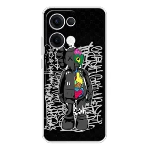 Чехлы для OPPO Reno13 - Bearbrick Louis Vuitton (PREMIUMPrint) (Стиль Bearbrick)