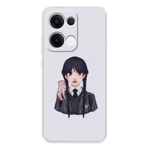 Чохли Венсдей на OPPO Reno13 Уенсдей (AlphaPrint) (Венздей і Річ)