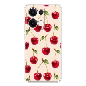 Чехлы с Фруктами для OPPO Reno13 (VPrint) (Вишня)