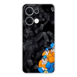 Чехлы с крутыми принтами для OPPO Reno13 - (PREMIUMPrint) (Воры)