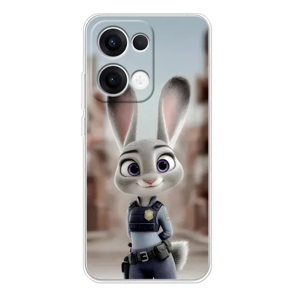 Чохол з принтом «Офіцер Джуді Гопс» для OPPO Reno13 Чохол з принтом «Офіцер Джуді Гопс» для OPPO Reno13