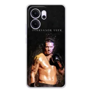 Чохол з картинкою Олександр Усик для OPPO Reno14 F (Боксер Олександр Усик)