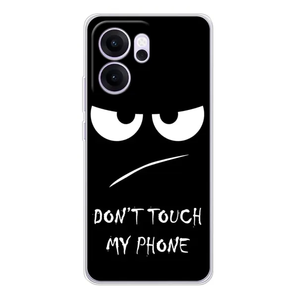 Чохол з принтом «Dont Touch» для OPPO Reno14 F Чохол з принтом «Dont Touch» для OPPO Reno14 F
