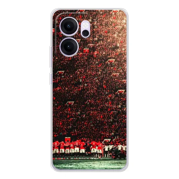 Чехол с принтом «фанаты Манчестер Юнайтед» для OPPO Reno14 F Чехол с принтом «фанаты Манчестер Юнайтед» для OPPO Reno14 F